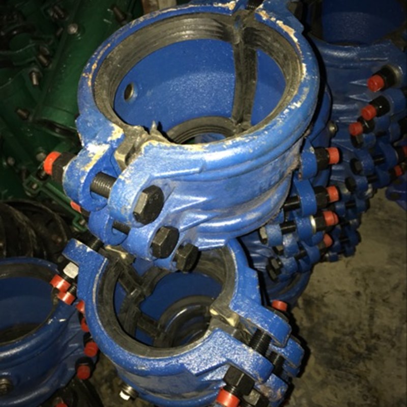 PE电熔直接弯头三通接头漏水抢修接头 110 160 200 PE接头 - 图1