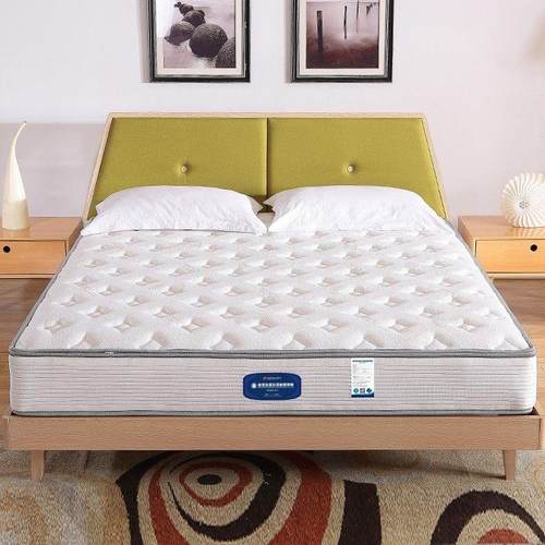 床垫乳胶针织海绵海静音独立精钢弹簧椰棕垫软硬定做马席梦思床垫 - 图0