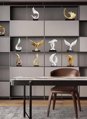 高级感风生水起摆件家居饰品客厅玄关电视酒柜办公室装饰轻奢高档