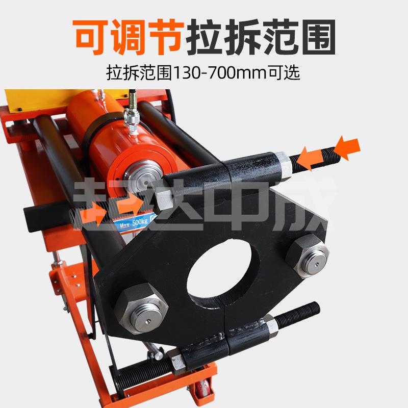 DZL电动凸轮拆卸机液压升降拔轮器100T200吨轴承拆卸工具大型拉马 - 图1