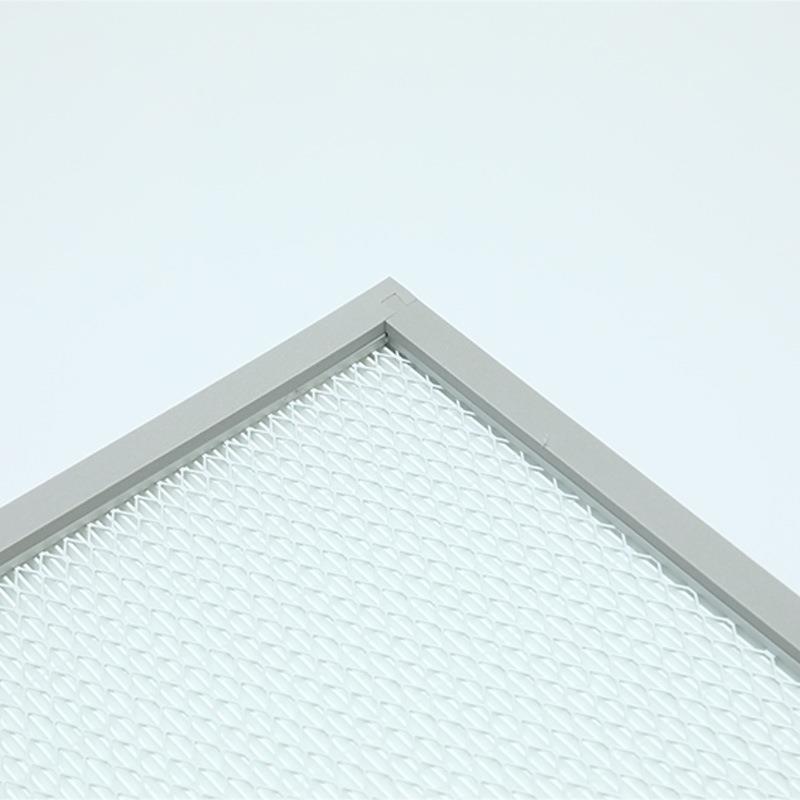 4X2高效过滤器无隔板框板式铝框空气过滤器洁净室送风玻纤过滤器 - 图0