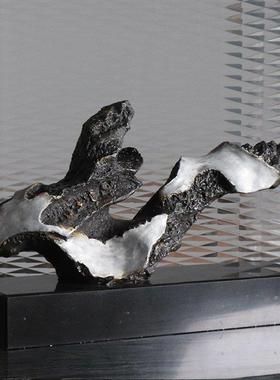 现代简约新中式家居饰品酒店客厅摆设样板房间抽象雕塑工艺品摆件