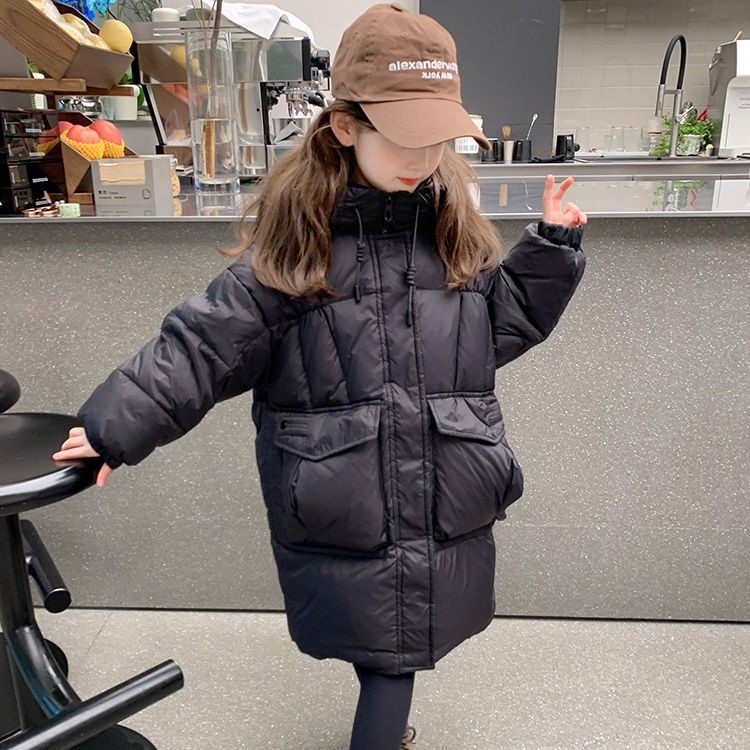 儿童冬装棉服2024新款小女孩冬季棉袄女童中长款加厚羽绒棉衣外套,淘宝优惠券,粉丝福利购,淘宝优惠卷