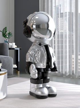 大型宇航员落地摆件客厅电视柜旁边太空人家居装饰品乔迁新居礼品