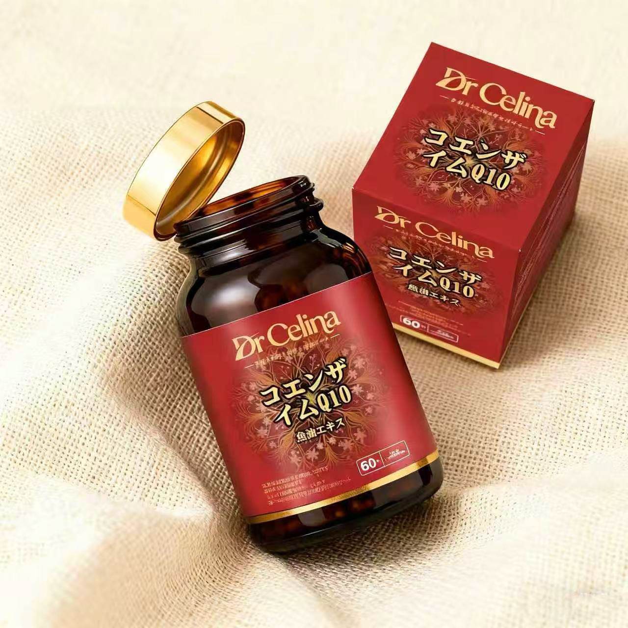 日本Dr.Celina辅酶q10官方正品【60粒*1盒】,淘宝优惠券,粉丝福利购,淘宝优惠卷