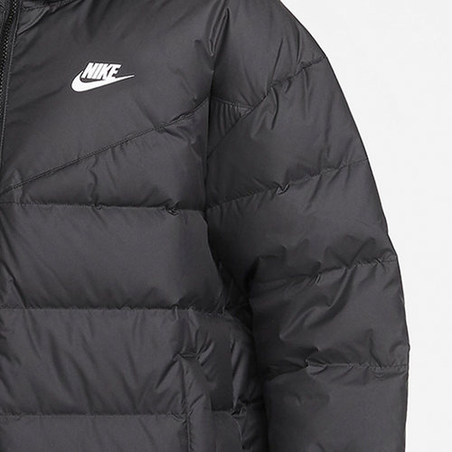 Nike/耐克正品冬季新款女子保暖加厚中长款羽绒服DQ6874-010 - 图2