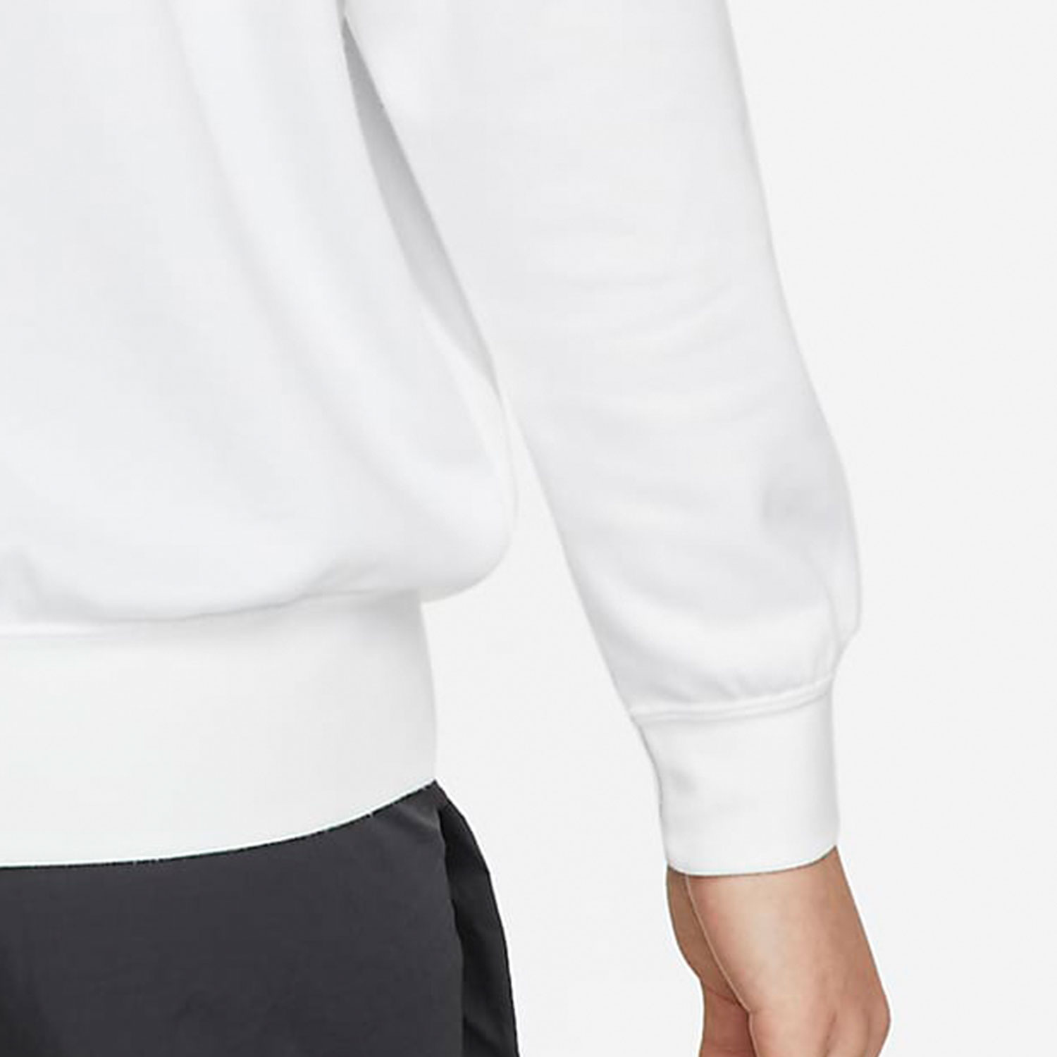 Nike/耐克春季新款女子花卉LOGO圆领长袖套头卫衣 DM6310-100 - 图1