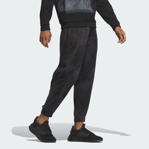 Adidas/阿迪达斯正品新款男子时尚简洁针织休闲长裤IP4944 - 图1