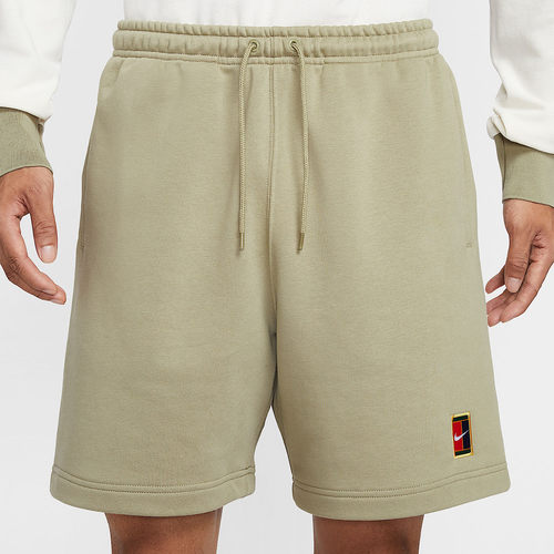 Nike/耐克正品2025男士透气针织网球运动刺绣训练短裤HM6769-276 - 图0