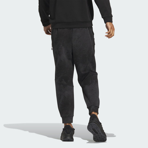 Adidas/阿迪达斯正品新款男子时尚简洁针织休闲长裤IP4944 - 图0