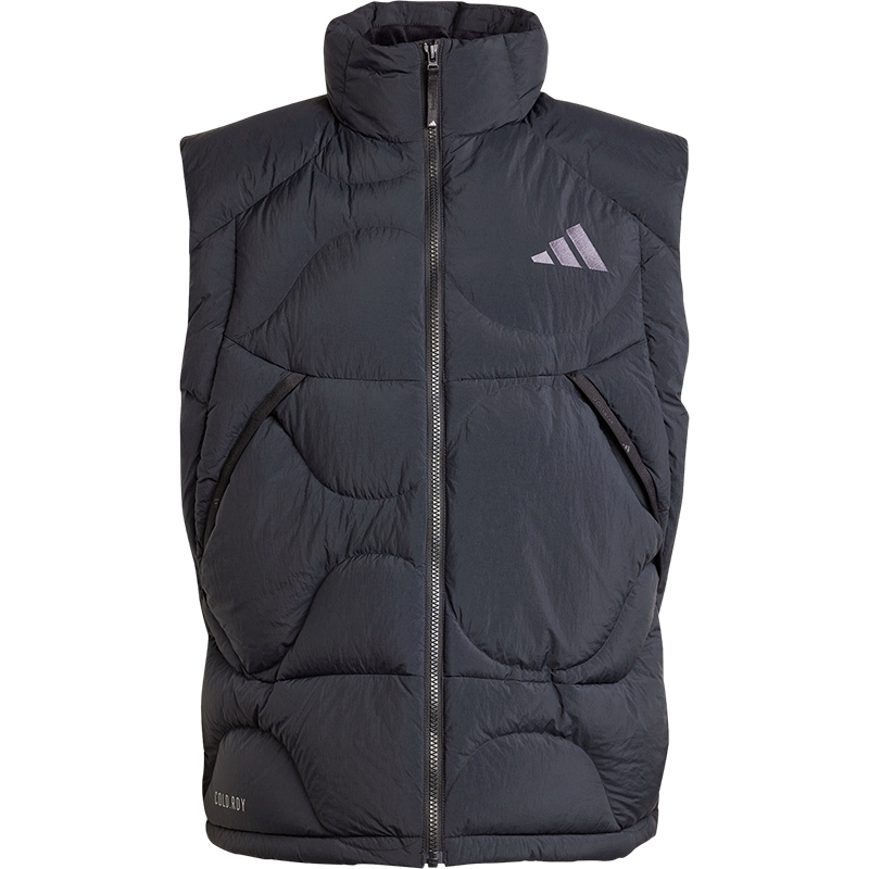 Adidas/阿迪达斯正品运动男士抗风保暖背心立领羽绒马甲JG5937 - 图3