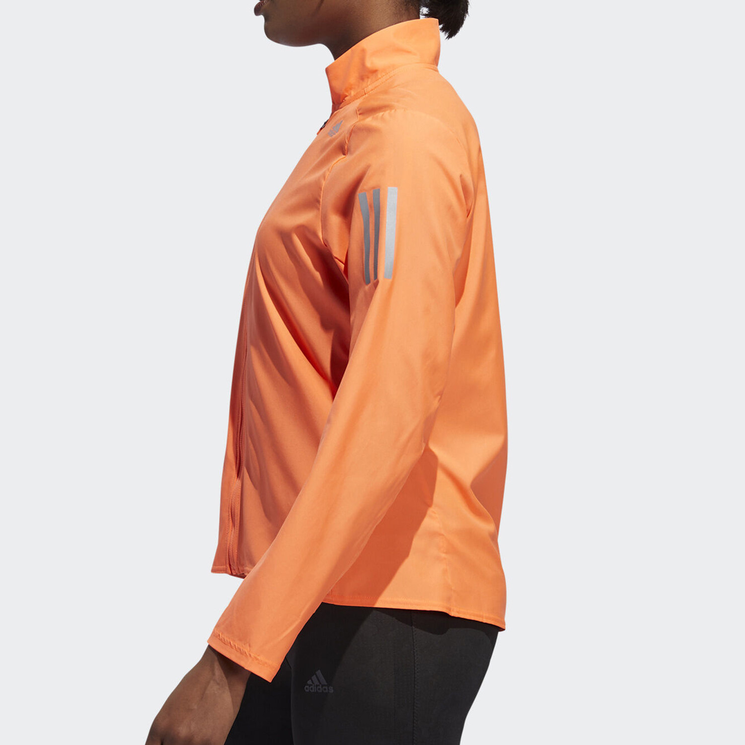 Adidas/阿迪达斯正品2025女士跑步运动防风立领外套DZ2249,淘宝优惠券,粉丝福利购,淘宝优惠卷