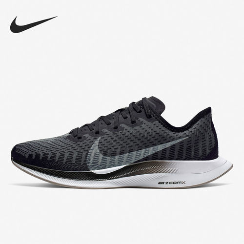 Nike/耐克正品ZOOM气垫女子低帮透气运动跑步鞋 AT8242-001 - 图0