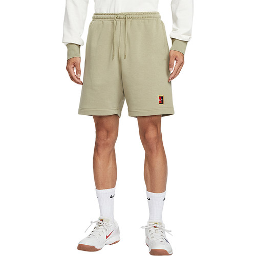 Nike/耐克正品2025男士透气针织网球运动刺绣训练短裤HM6769-276 - 图3