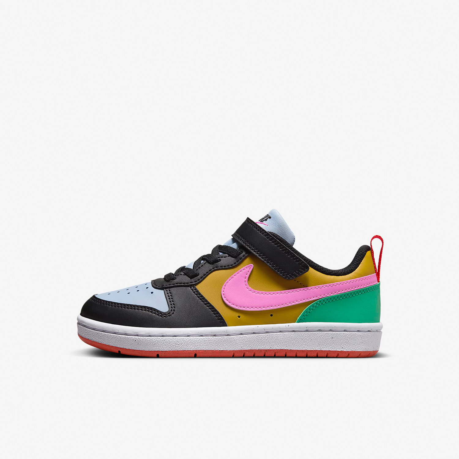 Nike/耐克正品Court Borough GS女子大童运动鞋DV5457-004,淘宝优惠券,粉丝福利购,淘宝优惠卷