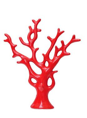 现代轻奢电镀银小摆件客厅酒柜房间装饰品创意陶瓷发财树工艺品