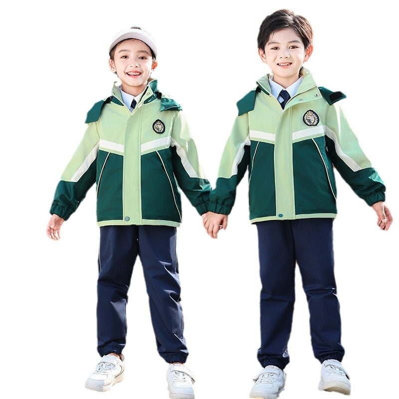 春秋新款幼儿园园服学院风班服中小学生校服套装儿童冲锋衣,淘宝优惠券,粉丝福利购,淘宝优惠卷