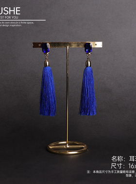 样板房衣帽间软装饰品桌面摆件耳环饰品耳环架子陈列X展示展厅软