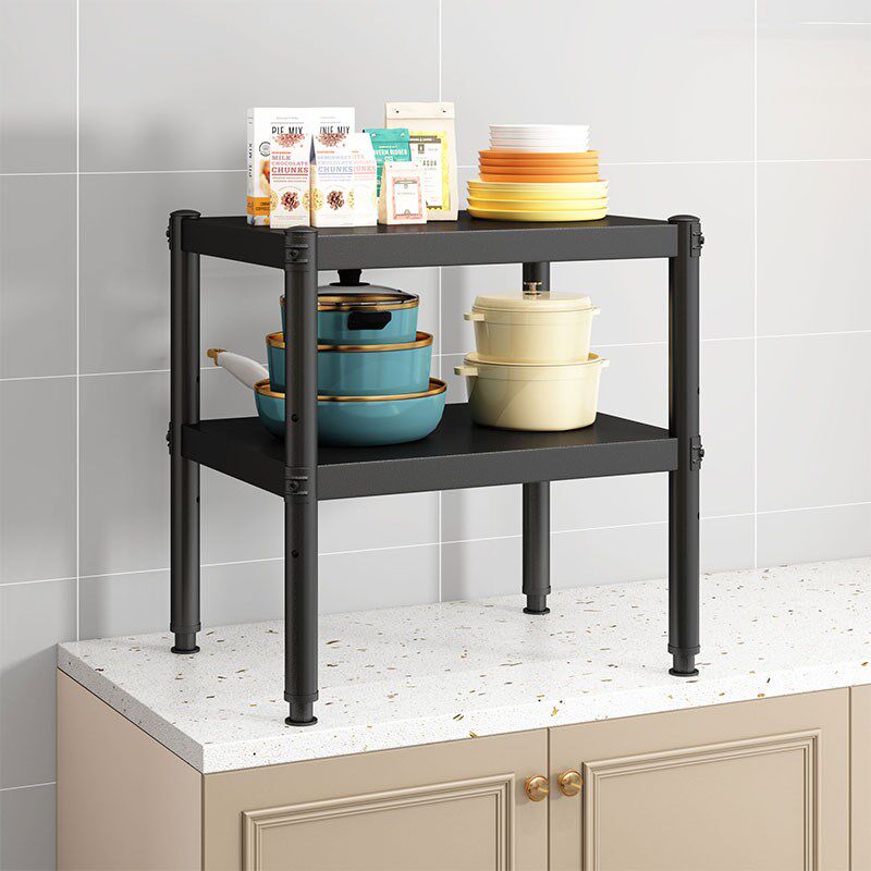 30公分35宽40x55厘米45长50x50厨房60黑色置S物架落地多层储物货,淘宝优惠券,粉丝福利购,淘宝优惠卷