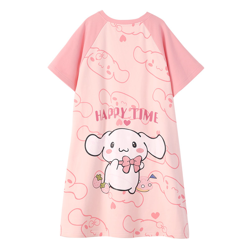 女童睡裙夏款公主风儿童睡衣2023新款纯棉夏季薄款女孩夏天中大童,淘宝优惠券,粉丝福利购,淘宝优惠卷