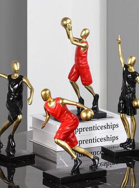 创意足球摆件轻奢高档家居客厅玄关酒柜电视柜装饰品儿童房间摆设