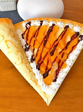 仿真可丽饼食品食物模型模具定制