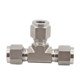 Grinding and forging tee 304 stainless steel card socket joint