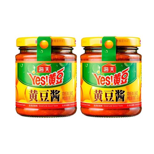 海天黄豆酱230g家用小瓶装拌面拌饭炒菜蘸酱东北大酱下饭调味酱料 - 图3