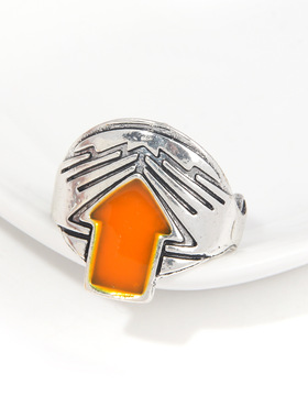 假面骑士Gotchard炼金术学院周边歌查德可调节合金镶钻箭头戒指