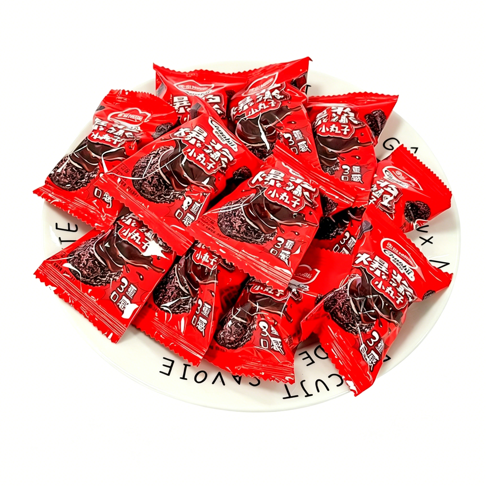 徐福记雀巢爆浆小丸子巧克力酸奶夹心零食