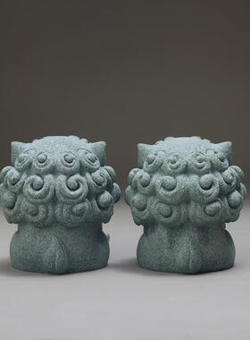 欢喜风狮爷摆件一放 开心一整天！可爱国风办公桌面装饰送礼好物