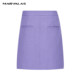 Mandesy purple skirt for women