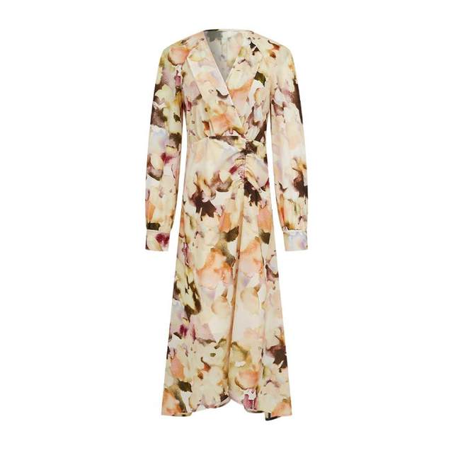 Mandes simple commuter tea skirt temperament