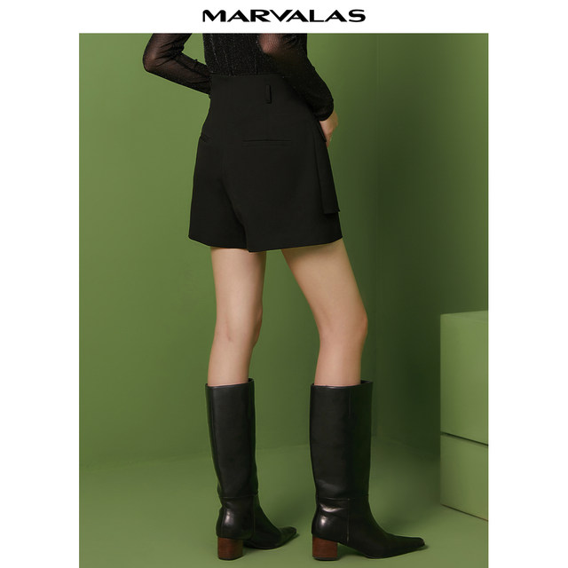 High Waist Commuting Casual Pants Mendes Shorts