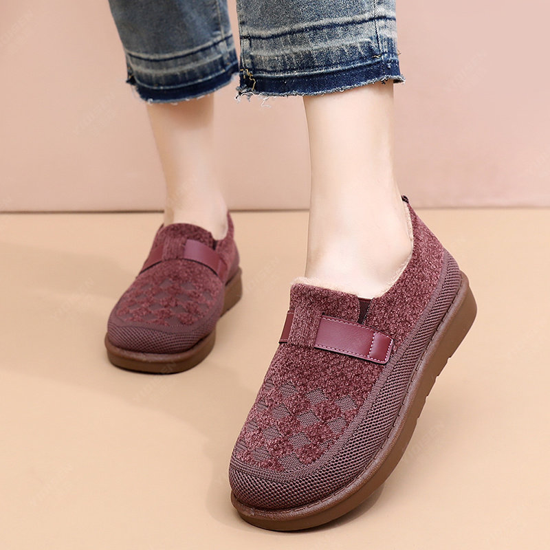 意迪森冬季老北京布鞋女加绒保暖妈妈棉鞋官方旗舰店正品软底防滑,淘宝优惠券,粉丝福利购,淘宝优惠卷