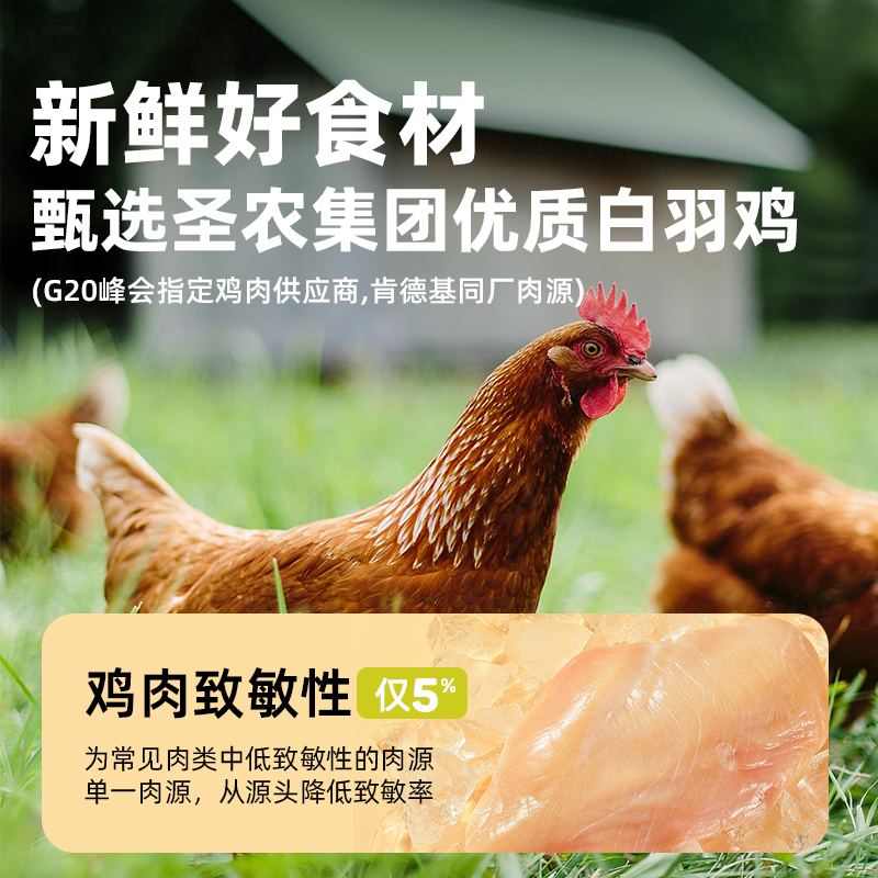 笨初初鸡小胸冻干整肉原切猫狗通用纯肉零食营养增肌发腮拌饭拌粮