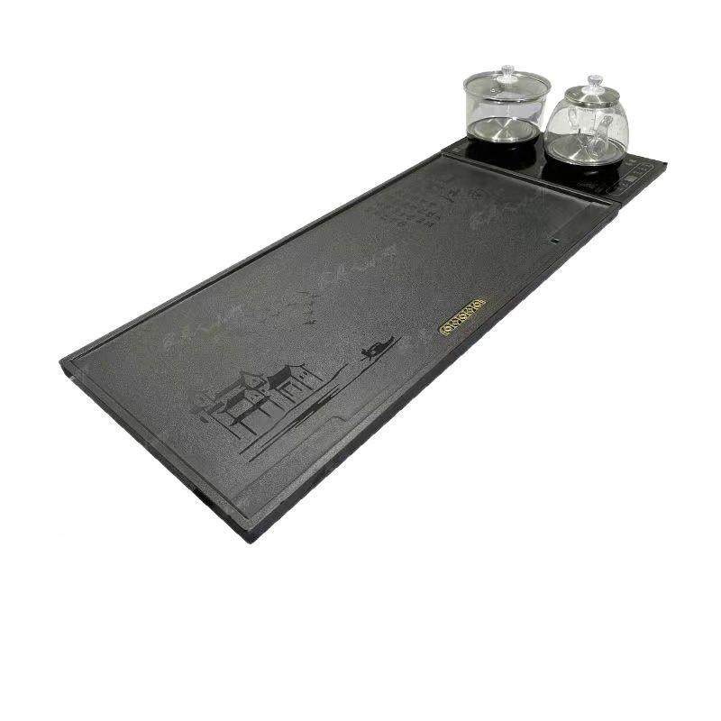 乌金IPC石茶盘全自动上水体一台整套烧水壶家用一办公茶整装茶客,淘宝优惠券,粉丝福利购,淘宝优惠卷