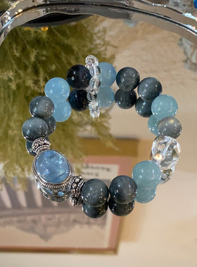 普陀山七夕礼物天然海蓝宝