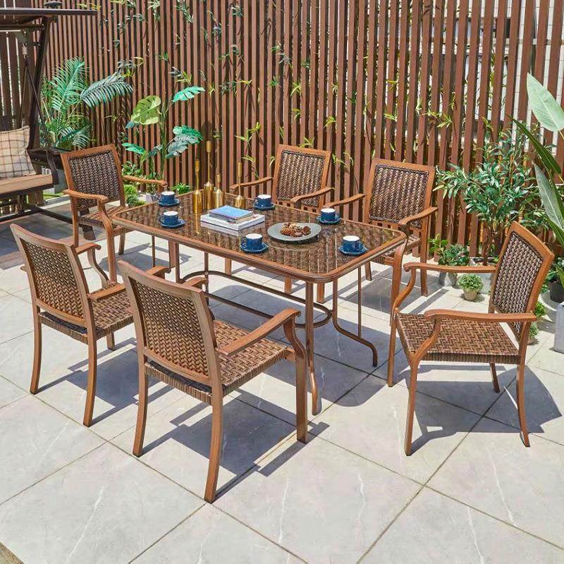 小区休闲户外编藤桌椅现货 简约时尚舒适风PE藤制户外家具,淘宝优惠券,粉丝福利购,淘宝优惠卷