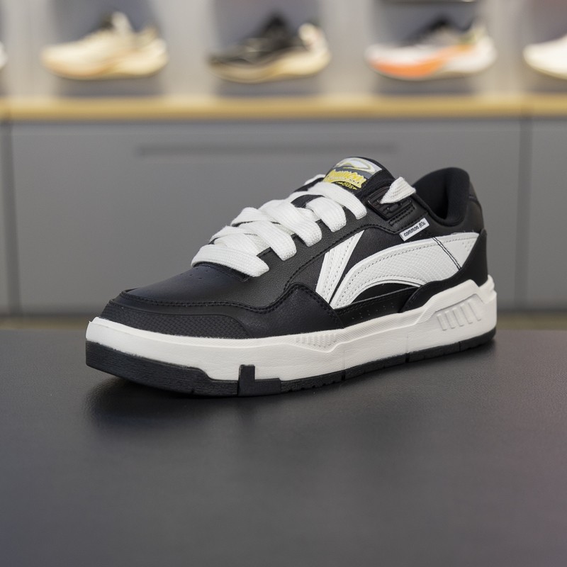 李宁正品COMMON 80s男子舒适软弹厚底耐磨经典运动板鞋AGCU157-1,淘宝优惠券,粉丝福利购,淘宝优惠卷