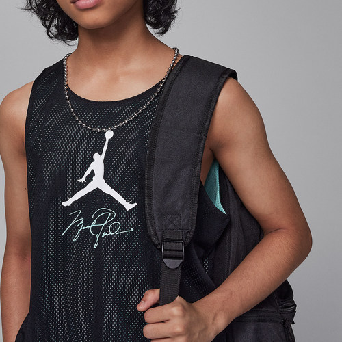 Nike/耐克正品Jordan 夏季大童透气无袖双面穿球衣HM4739-010 - 图1