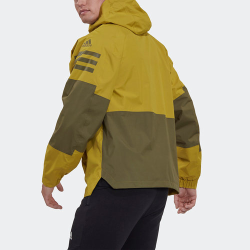 Adidas/阿迪达斯正品UTILITAS RR A男子户外连帽夹克HD8913 - 图1