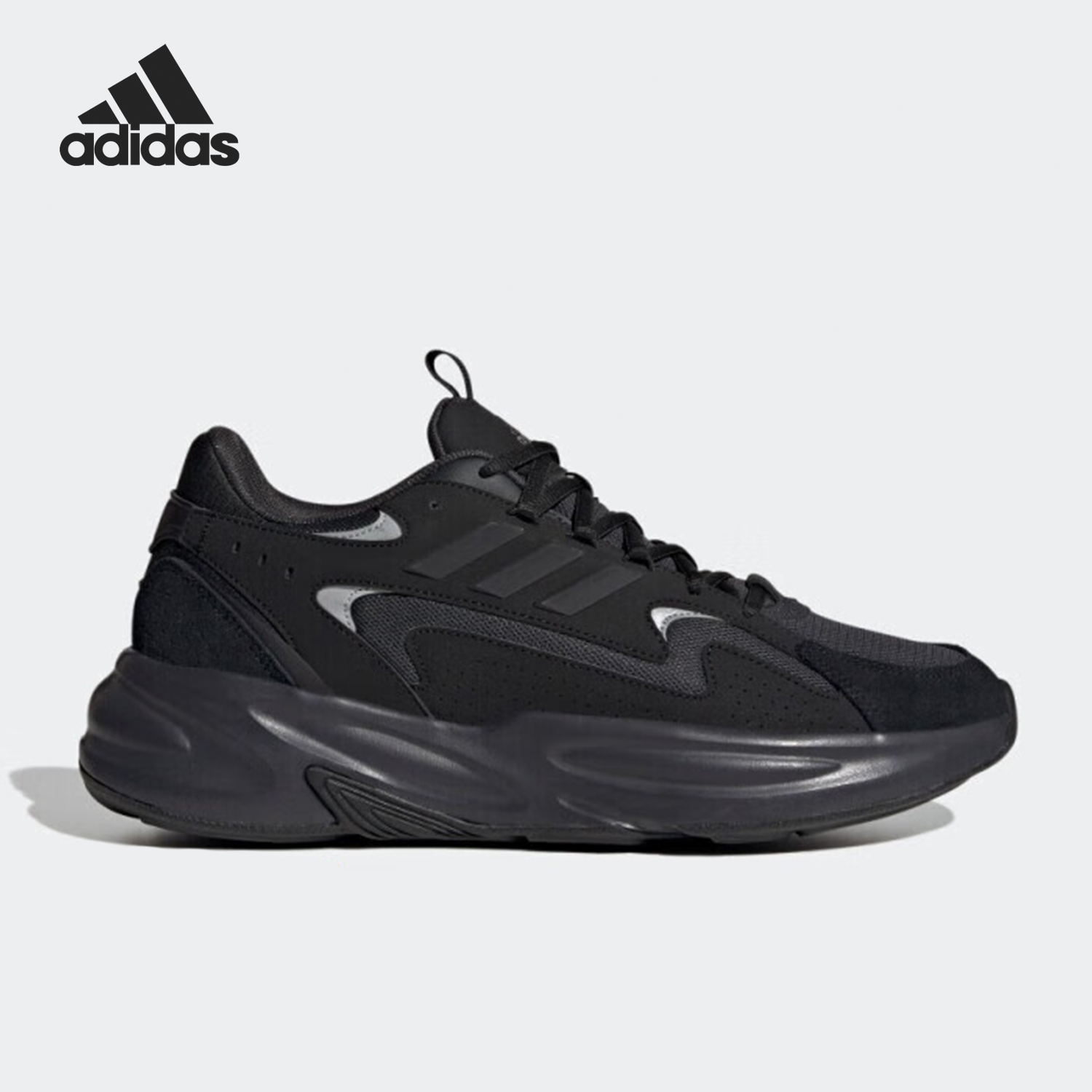 Adidas/阿迪达斯正品经典男女同款时尚轻便运动老爹鞋JS3023 - 图0