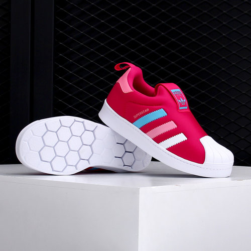 Adidas/阿迪达斯正品春季童鞋儿童软底休闲鞋BA8046 BA8047 - 图0