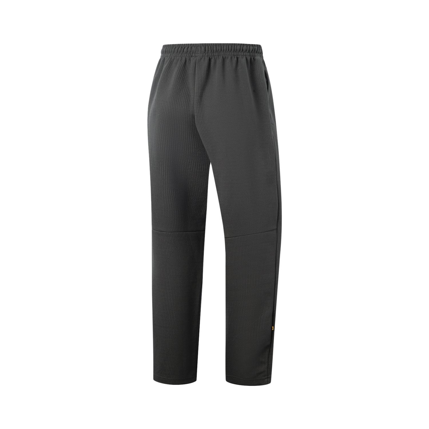 李宁正品篮球系列男子户外休闲透气运动针织直筒系带长裤AKLV359 - 图0