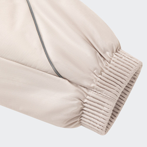 Adidas/阿迪达斯正品2024男士反光条宽松休闲立领棉服JY0212 - 图2
