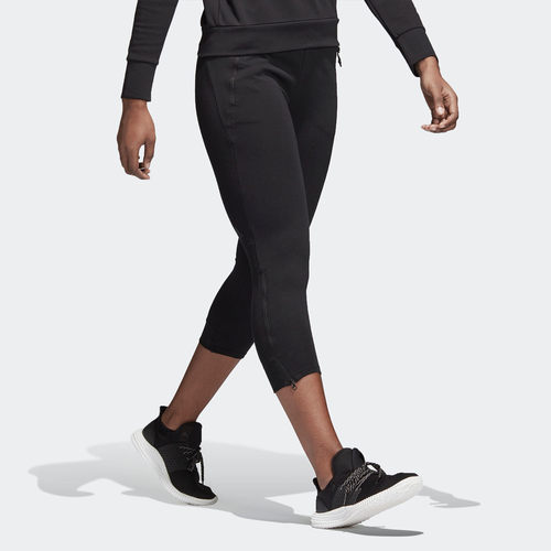 Adidas/阿迪达斯正品当季女子新款休闲运动跑步七分裤DM4459 - 图2