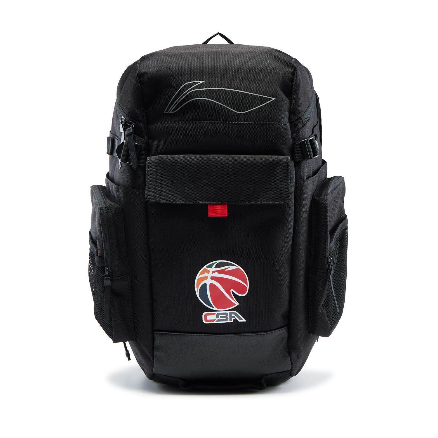 Li Ning's authentic CBA basketball series men's and women's reflective, water-repellent and wear-resistant sports backpack ABSV137
