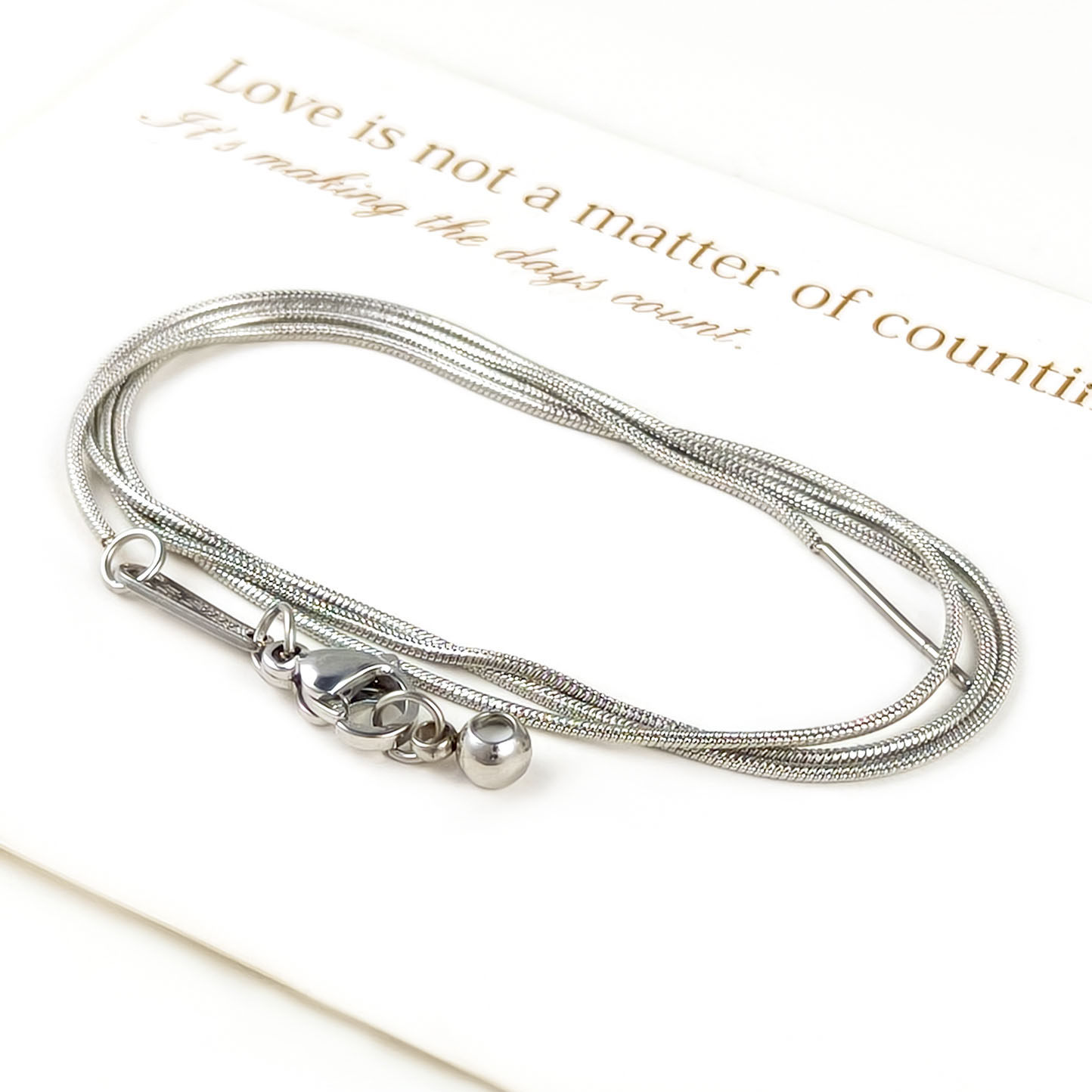 304不锈钢饰品链1.0mm圆蛇骨链抽拉调节项链女锁骨链炉内真空电镀,淘宝优惠券,粉丝福利购,淘宝优惠卷