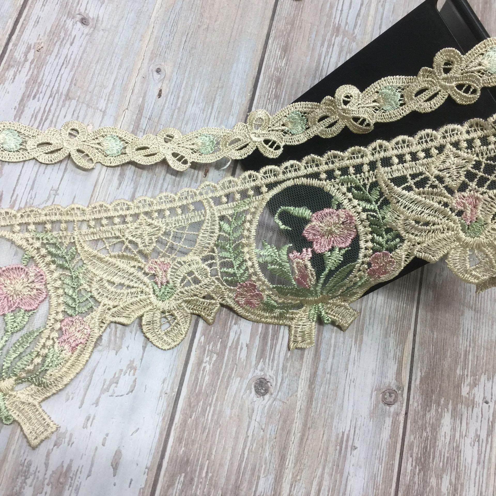 现货水溶刺绣花边沙发垫家居软饰床上用品布艺diy服装辅料,淘宝优惠券,粉丝福利购,淘宝优惠卷